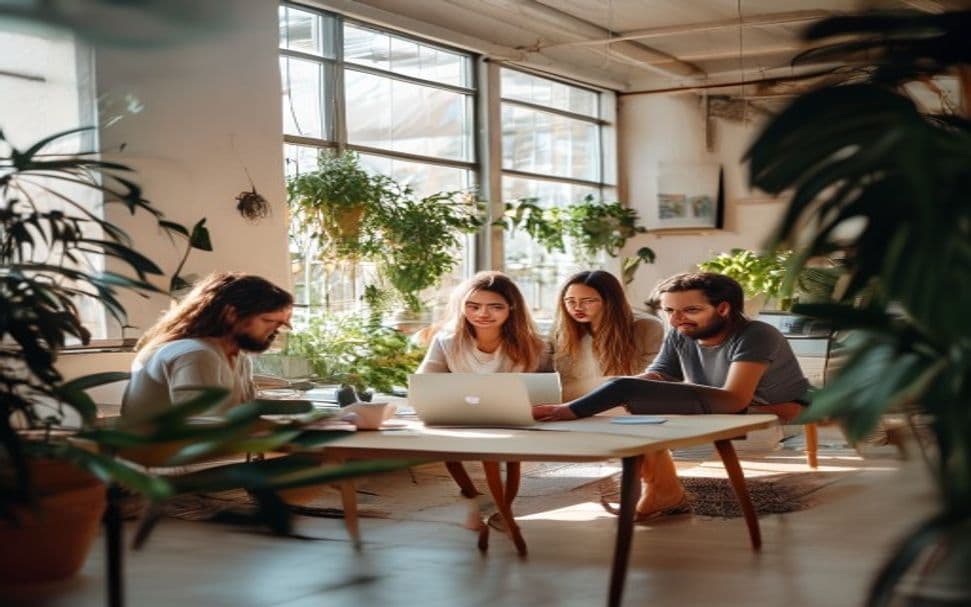 VertexStarter ekibinden bir çalışma anı